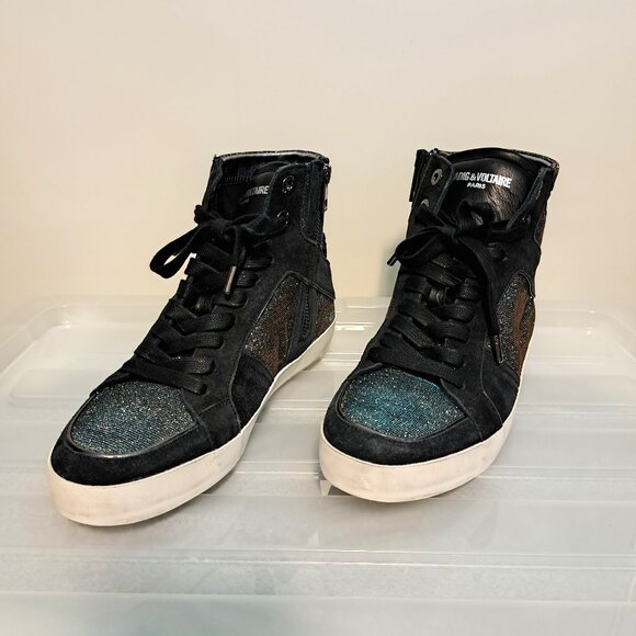 Zadig & Voltaire High-Top Sneakers - Picture 1 of 10